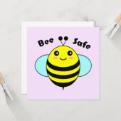 Carte Abeille sûre 2 (Devant/Arrière en situation)