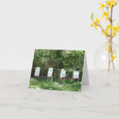 Carte Abeilles de miel (Fleur jaune)