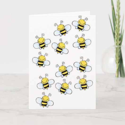 Carte Abeilles de miel (Devant)