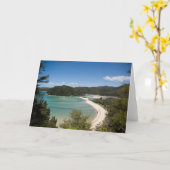Carte Abel Tasman (Fleur jaune)