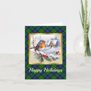 Carte Abercrombie Crest/Tartan avec Robin Smas personnal
