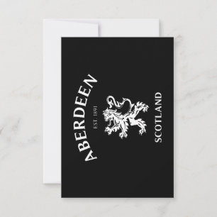 CARTE ABERDEEN