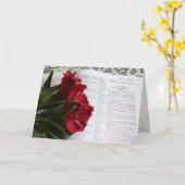 Carte Abide en Lui : Écriture de la foi (Fleur jaune)