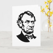 Carte Abraham Lincoln (Fleur jaune)