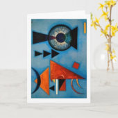 Carte Abrégé sur Kandinsky doucement dur (Fleur jaune)