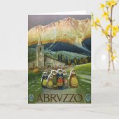 Carte Abruzzes (Fleur jaune)