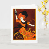 Carte Absinthe Ducros Fils Leonetto Cappiello Fine Art (Fleur jaune)