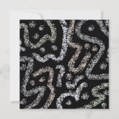 Carte Abstract Arrow Grunge Pattern With Soft Pastels (Devant)