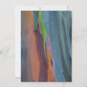 Carte Abstract de Rainbow Gum Tree (Devant)
