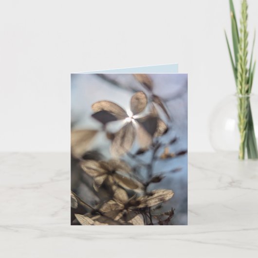 Carte Abstract Hydrangea (Devant)