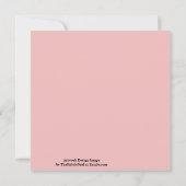 Carte Abstract Splatter Dots Of Pinks And Reds Pattern (Dos)