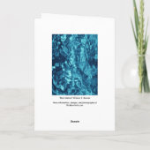 Carte Abstrait bleu (Dos)