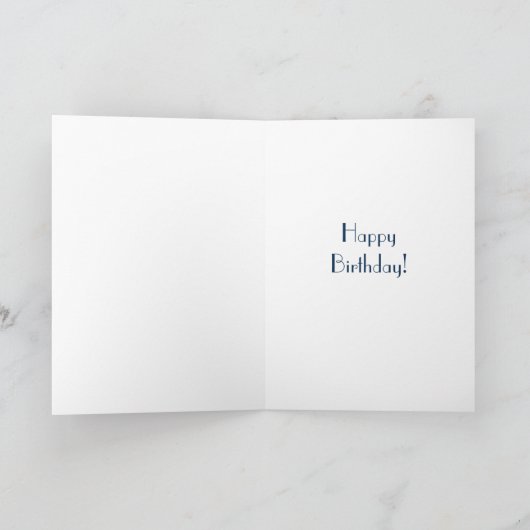 Carte Abstrait bleu (Intérieur)