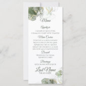 Carte Abstrait Gold Muted Sage Green (Devant)