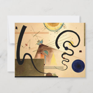 Carte Abstrait Kandinsky