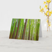 Carte Abstrait Maple Grove (Fleur jaune)