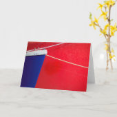 Carte Abstrait nautique (Fleur jaune)