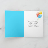 Carte Abstrait psychédélique 3D pour 57e anniversaire (Intérieur)