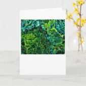 Carte Abstraite Color Study 367 (Fleur jaune)