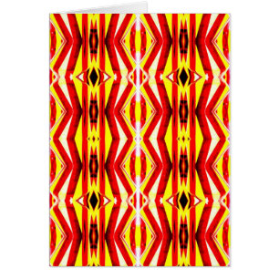 Carte abstraite colorée