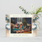 Carte Abstraite de Noël de Noël (Debout devant)