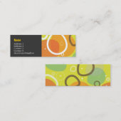 Carte abstraite Gogo de profil (Devant / Derrière)