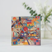 Carte Abstraite moderne (Debout devant)