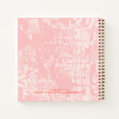 Carte Abstraite moderne Motif Travel Journal (Dos)