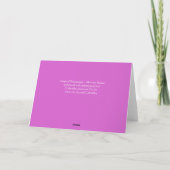 Carte Abstraite Pastel Blank Note (Dos)