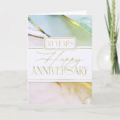 Carte Abstraite souple du 30e anniversaire de l'em (Devant)