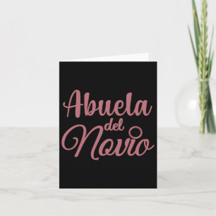Carte Abuela Del Novio