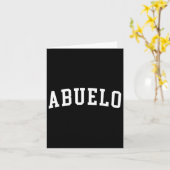 Carte Abuelo _1 (Fleur jaune)