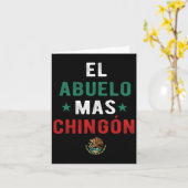 Carte Abuelo Mas Chingon Enseignants Espagnols Fête des  (Fleur jaune)