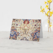 Carte Acanthus (par William Morris) (Fleur jaune)