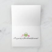 Carte Accessoires de Spa Anniversaire (Intérieur)