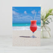 Carte Acclamations de la plage (Debout devant)