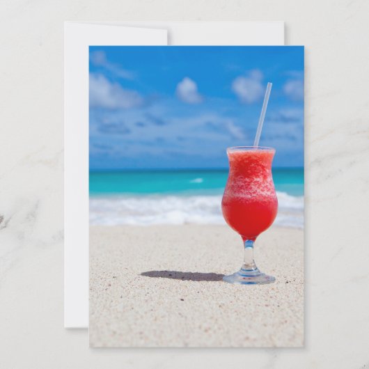 Carte Acclamations de plage (Devant)