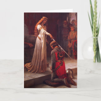 Carte Accolade - Edmund Blair Leighton (1901)