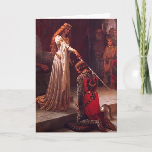 Carte Accolade - Le Chevalier (Devant)