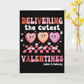 Carte Accouchement des plus mignons valentines travail e (Fleur jaune)