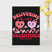 Carte Accouchement du plus mignon Saint-Valentin Travail (Fleur jaune)