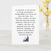 Carte Accountant (Fleur jaune)