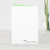Carte Accro à la célébration (Dos)