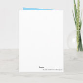 Carte Accro à toi (Dos)
