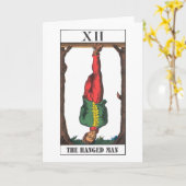 Carte accroché (Fleur jaune)