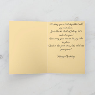 Carte Accroché au plaisir d'anniversaire