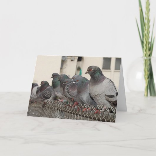 Carte accrocher avec les garçons (Devant)