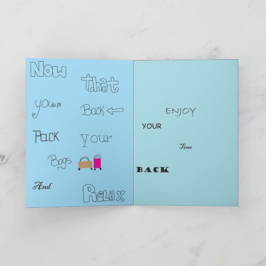 Carte Accueil (Intérieur)