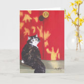 Carte Accueil (Fleur jaune)