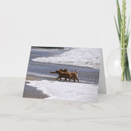 Carte Accueil à l'équipe ! (Devant)